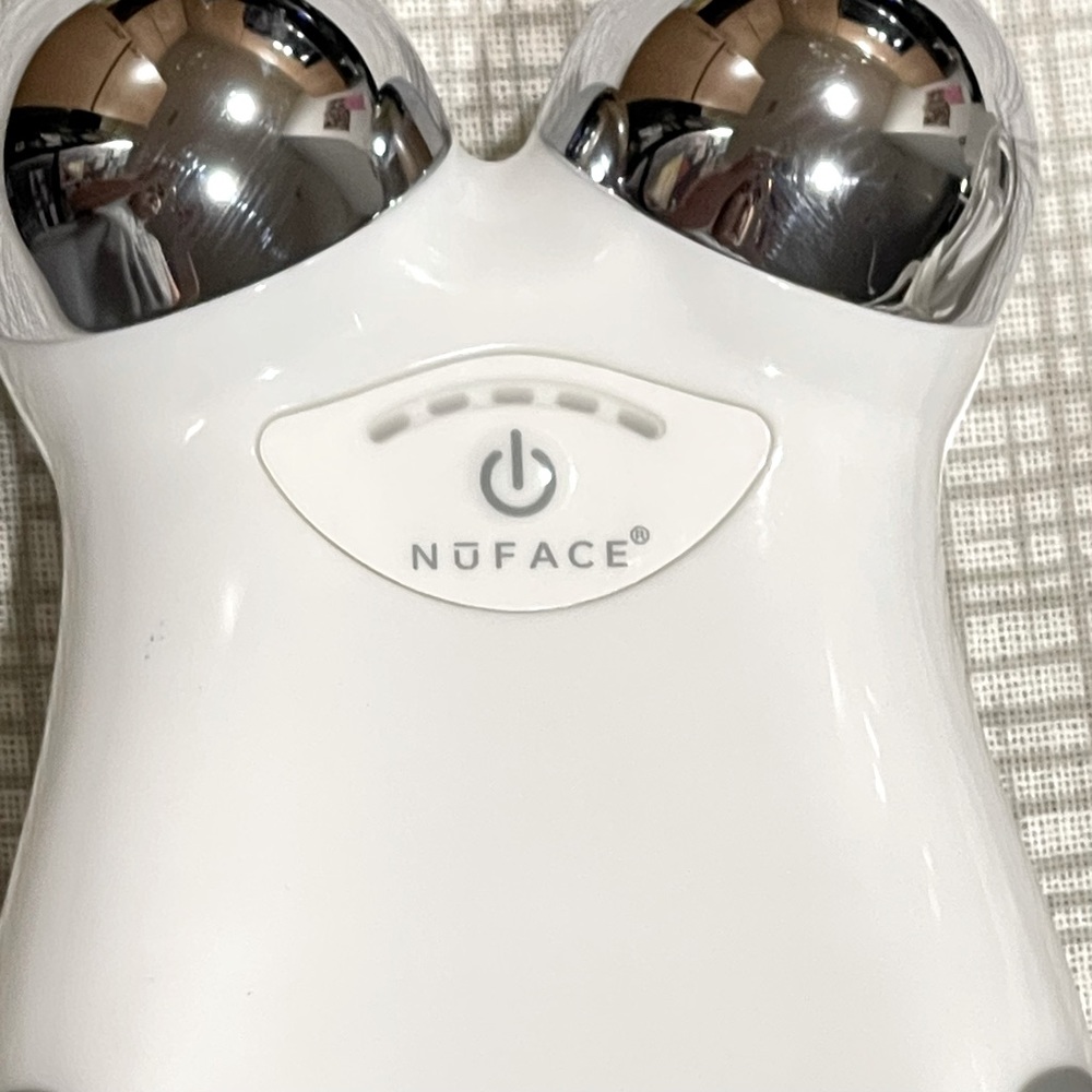 Nu Face gives micro current facial toning.